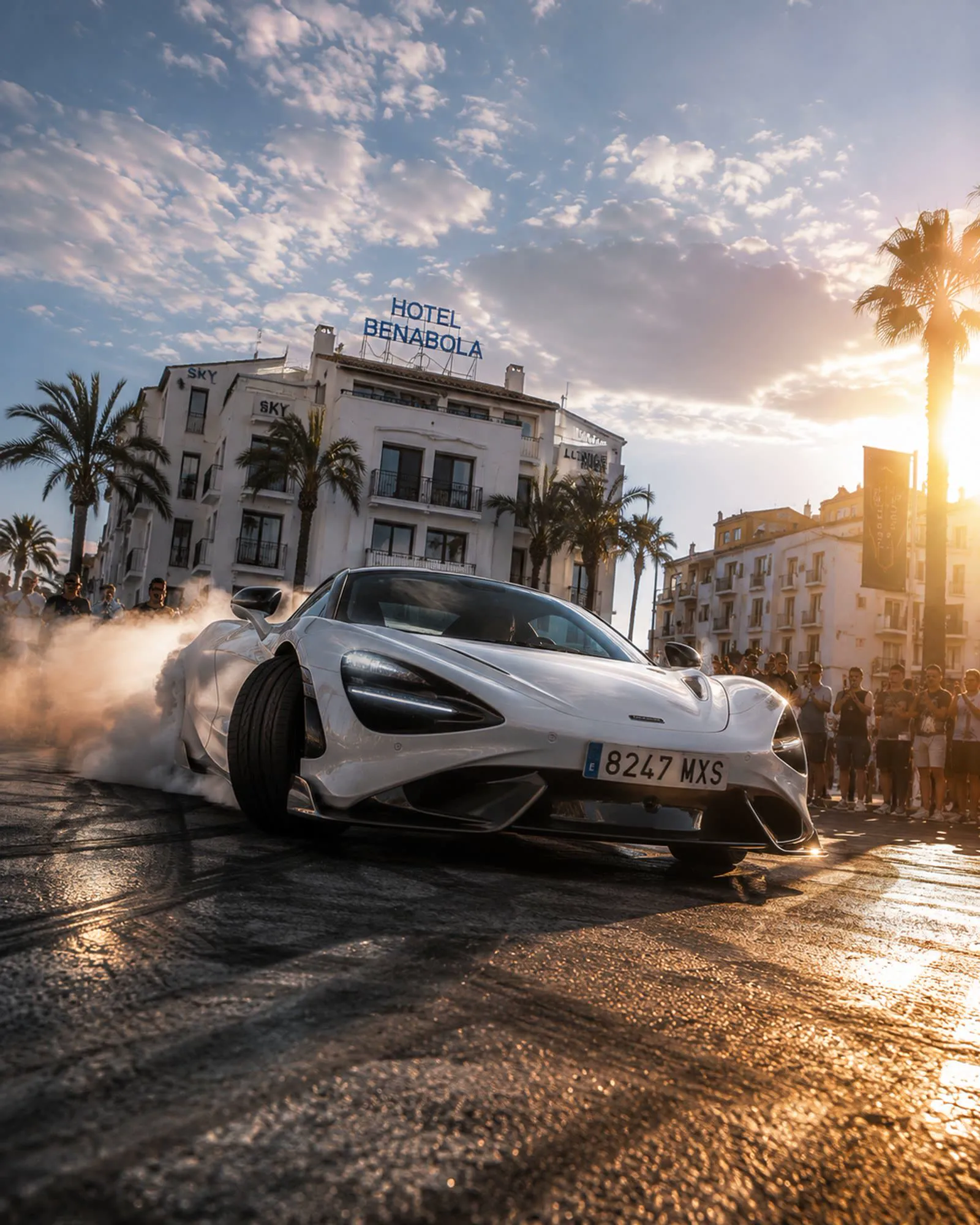 Superdeportivo en Puerto Banús
