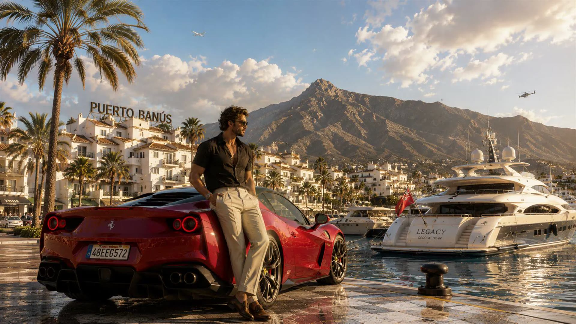 Ferrari en Puerto Banús