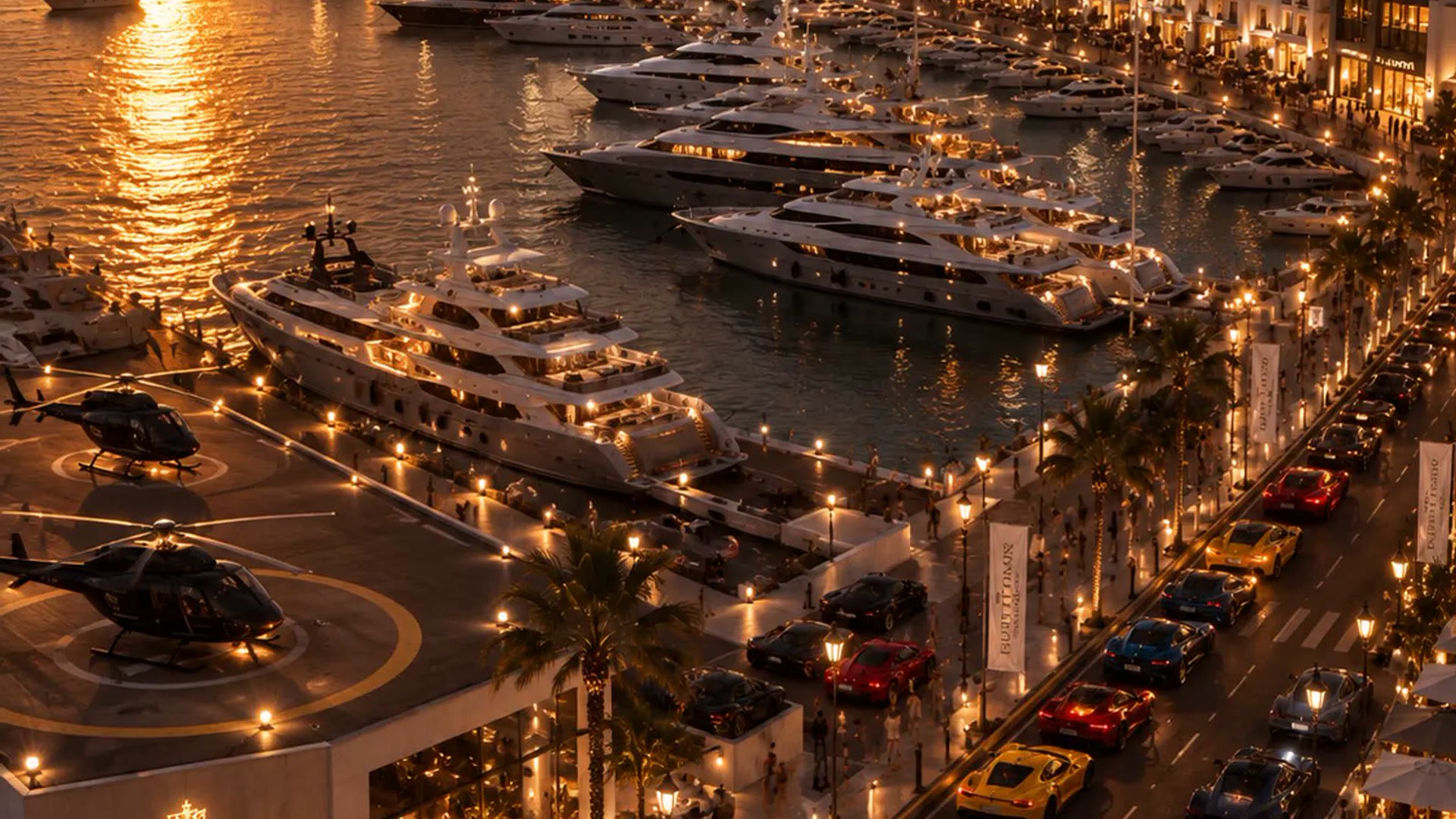 Noche de Puerto Banús